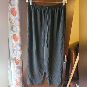 Vintage Bentley Plus Black Women's Drawstring Pants Size XL